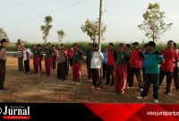 Sebelum melaksanakan kerja bakti, peserta Apel terlebih dahulu (Foto  : istimewa) 