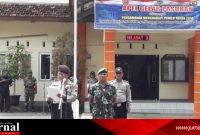 Pimpin Apel Gelar Pasukan Di Wilayah Gebog, Kapolsek Gebog dan Danramil Gebog menjadi Inspektur bersama (Foto : istimewa) 