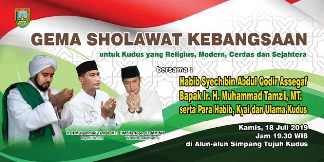 Habib Syekh bin Abdul Qodir Assegaf akan hadir di Simpangtujuh Kudus malam nanti (Foto:istimewa)