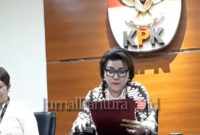Wakil Ketua KPK Basaria Panjaitan saat konfrensi pers di gedung KPK (Foto:Istimewa)