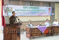 Plt Bupati Kudus M Hartopo ajak petugas KPAD lapangan untuk bersinergi dengan stakeholder pemerintahan dan masyarakat (Foto:Istimewa)