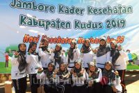 190 kader kesehatan dari 19 Puskesmas di Kabupaten Kudus mengikuti Jambore Kader Kesehatan 2019 di Taman Sardi (Foto:Aik)