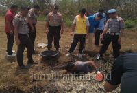 Kapolres Jepara AKBP Arif Budiman melihat proses Disposal oleh tim Gegana Polda Jateng (Foto:Istimewa)