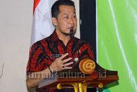 Plt Bupati Kudus M Hartopo Rapat Koordinasi Dan Evaluasi Tim Inovasi Kabupaten tahun 2019 (Foto:Aik)
