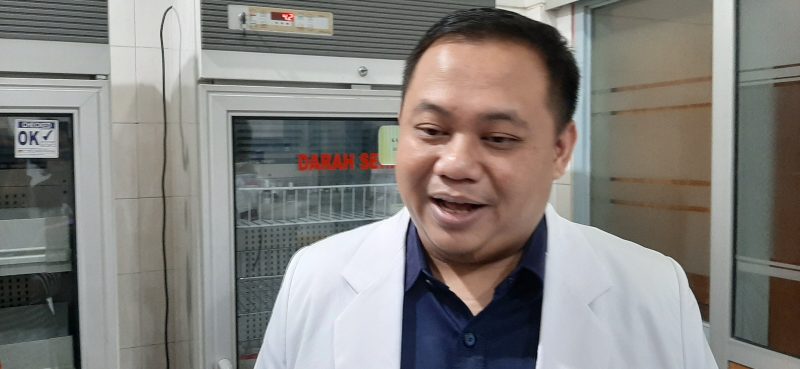 Ketua Unit Donor Darah Palang Merah Indoensia (UDD PMI) Kudus, dr. Arief Adi Saputro (Foto:J02)