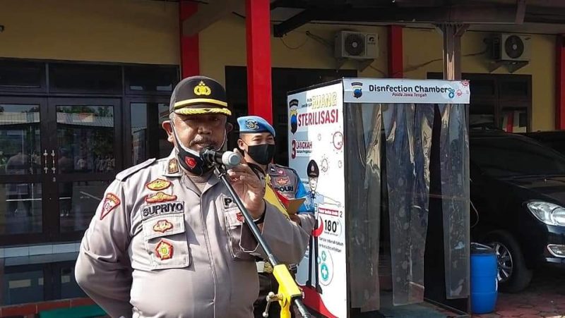 Persiapan pengamanan Debat Calon Bupati dan Wakil Bupati Blora pada Pilkada 2020 (Foto:Istimewa)