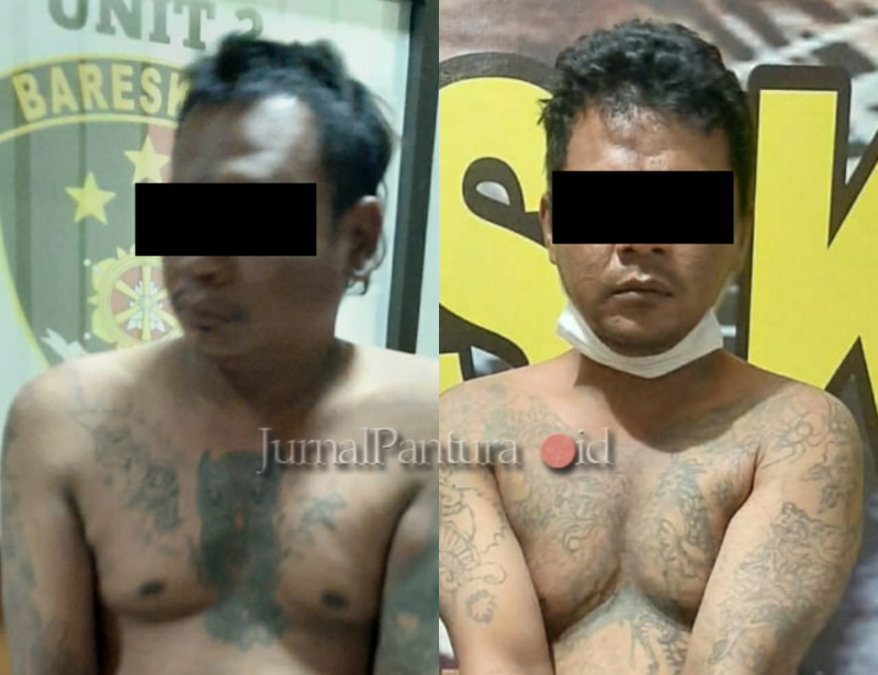 Pelaku Curas di Balai Jagong Wergu Wetan, KS (41) warga Kecamatan Kalibanteng Semarang dan SK (33) warga Kecamatan Kaliwungu Kudus (Foto:Istimewa)
