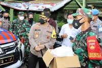 36.000 takjil secara serentak dibagikan anggota TNI-Polri di Jawa Tengah (Foto:Istimewa)