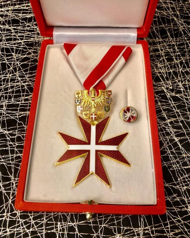 Medali Emas The Decoration of Honour in Gold for Services to the Republic of Austria atau Order of Merit of the Austrian Republic (Ehrenzeichen für Verdienste um die Republik Österreich) (Foto:Istimewa)