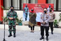 Panglima TNI Dan Kapolri Tekankan Tracing Dan Traking Dilakukan Secara Masif Di Kabupaten Klaten (Foto:Istimewa)