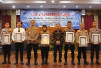 Uji Konsekuensi Informasi yang Dikecualikan Polda Jateng (Foto:Istimewa) 