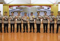 Kapolda Jawa Tengah bersama Dua Perwira dan Tiga Kapolres (Foto:Istimewa) 