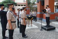Sertijab di lingkungan Polres Kudus dipimpin Kapolres Kudus (Foto:Istimewa) 