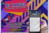 Dindukcapil Kabupaten Demak meluncurkan aplikasi SI KANCIL. (ISTIMEWA)