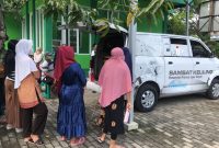 Warga sedang antri pelayanan (Foto:Istimewa) 