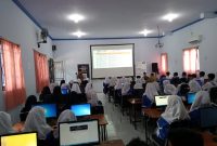 SMK Muhamamdiyah Jekulo Kudus mengadakan pelatihan Cloud Computing AWS Technology Sagasitas Tech for Indonesia 2023. (Istimewa)