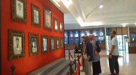 Ruang display koleksi kretek di Museum Kretek Kudus. (Foto:J05)
