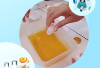 Proses pembuatan Hand sanitizer dari kulit jeruk (Foto:istimewa) 