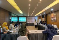 Konferensi Pers, Komitmen bersama upaya kolaborasi penanggulangan TBC di Kudus. (Foto:J05)