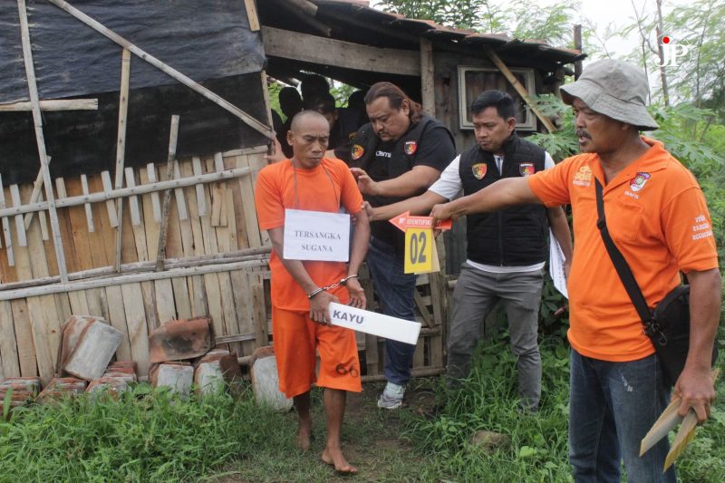 Salah satu lokasi rekontruksi (Foto:JP) 