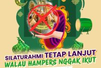 Imbauan untuk ASN di Kudus agar tidak membawa parcel lebaran saat silaturrahmi Hari Raya Idulfitri.