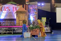 Penampilan GKS IX di GOR IAIN Kudus. (Foto:Istimewa)