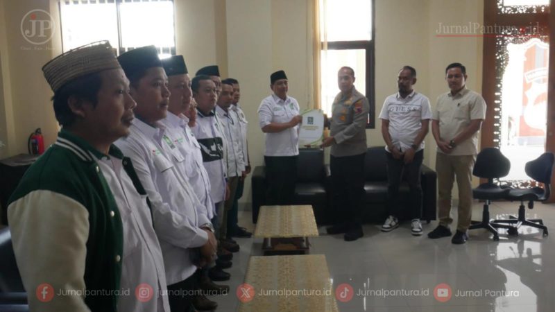 Laporan pencemaran nama baik DPC PKB Kudus diterima Kapolres Kudus (Foto:JP) 
