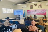 Sosialisasi Pencegahan dan Penanganan Kasus Kekerasan terhadap Perempuan dan Anak di Gedung PBG Kudus. (Foto: J05)