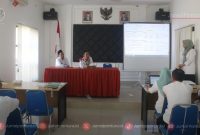 Rapat rutin di lingkungan Pemerintah Kecamatan (Pemcam) Dawe, Kabupaten Kudus. (Foto: JP)