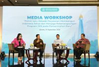 Media Workshop bersama BPJS Kesehatan bertajuk “Potret Satu Dekade Perjalanan Membangun Indonesia Sehat dan Menjaga Keberlangsungan Program JKN pada Pemerintahan Baru.” (Foto: Istimewa)