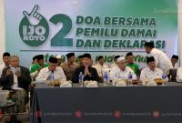 Calon Bupati Kudus Hartopo Bersama Sejumlah Kyai dan Pengurus NU Kabupaten Kudus (Foto:JP) 