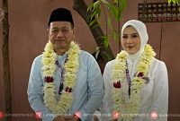 Pasangan Calon Bupati dan Wakil Bupati Kudus Sam'ani Intakoris-Bellinda Putri (Foto:JP) 