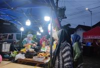 Suasana di Kampung Ramadan Taman Menara Kudus. (Foto: JP)