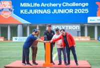 Pembukaan MilkLife Archery Challenge/Kejurnas Panahan Junior 2025 (Foto:Istimewa)