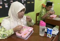 Program Makan Bergizi Gratis di Kabupaten Kudus. (Foto: J05)
