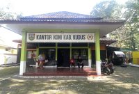 Kondisi kantor KONI Kudus (Foto:Jp)