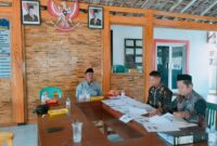 Tim Administrasi ikrar wakaf KUA Kaliori (Foto:Istimewa)