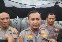 Kapolres Kudus AKBP Heru Dwi Purnomo (tengah). (Foto:JP)