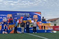 Kontingen Jawa Tengah berhasil mempertahankan predikat sebagai Juara Umum pada turnamen MilkLife Archery Challenge Kejuaraan Nasional (Kejurnas) Junior 2025. (Foto: J05)