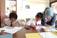 Proses SPMB di SMP Negeri 3 Dawe, Kudus. (Foto: Istimewa)