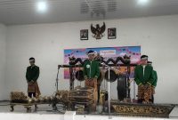 Tim Kreativitas Musik Tradisional SMP 1 Jati, yang akan mewakili Kabupaten Kudus pada ajang FLS3N 2025 tingkat Nasional. (Foto: J05)