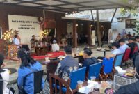Suasana talkshow HIPMI Jateng di Cafe Di.Nata Mejobo Kudus (Foto:Jp)