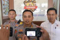 Kapolres Kudus AKBP Heru Dwi Purnomo Wakapolres Kompol Rendi dan Kasat Reskrim Polres Kudus AKP Danail Arifin (Foto:Istimewa)