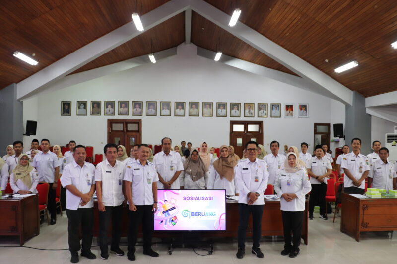 Launching SIBERUANG di lantai IV Gedung A Setda Kudus (Foto:Istimewa)