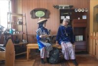 Tim SMP Negeri 1 Jati saat pengambilan video untuk Lomba Dialog Bahasa Jawa Dialek Muria Tahun 2025. (Foto : J05)