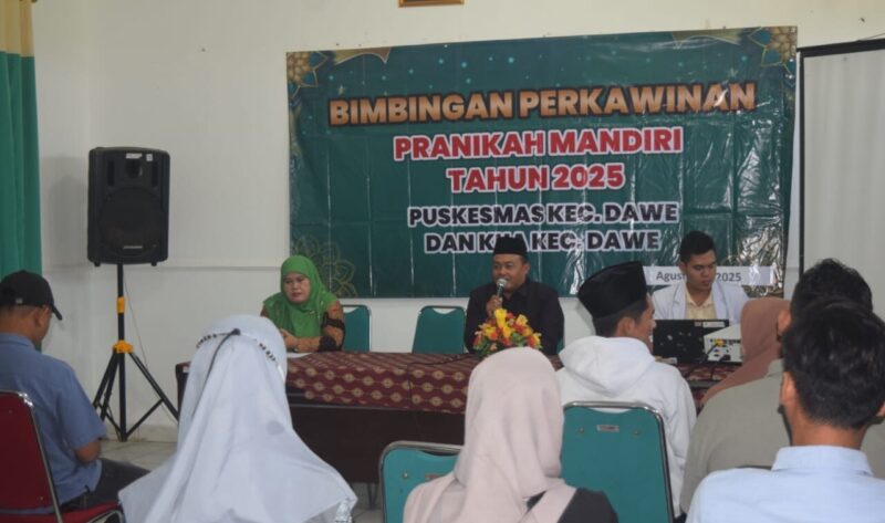 Bimbingan perkawinan di KUA Kudus. (Foto: Istimewa/Kemenag Kudus)
