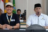 Imam Nuryanto dan Setiawan Hendra Kelana, dua kandidat Ketua PWI Jateng periode 2025-2030 di Konferprov (Foto:Istimewa)