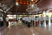 Pelantikan Pejabat Eselon III atau Administrator dan Eselon IV atau Pengawas di lingkungan Pemerintah Kabupaten Kudus. (Foto: J05) 