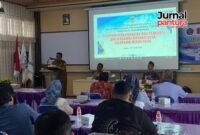 Pelatihan Perkoperasian bagi para pengurus dan pengawas Koperasi Merah Putih di ruang pertemuan SMK Muhammadiyah Kudus. (Foto:J05) 