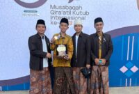 Santri Pondok Pesantren (Ponpes) Tasywiqul Furqon Kajeksan, Kecamatan Kota, Kabupaten Kudus, Jawa Tengah, yakni M Tsaqif Fadhil, berhasil meraih juara I MQK Tahun 2025. (Istimewa)